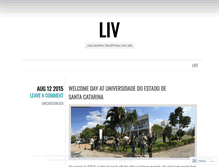 Tablet Screenshot of livperssons.wordpress.com