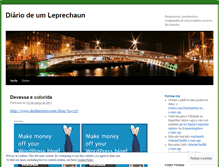 Tablet Screenshot of diariodeumleprechaun.wordpress.com