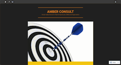 Desktop Screenshot of amberconsult.wordpress.com
