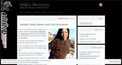Desktop Screenshot of nabjmemphis.wordpress.com