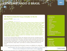 Tablet Screenshot of estaomatandoobrasil.wordpress.com