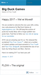 Mobile Screenshot of bigduckgames.wordpress.com