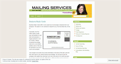 Desktop Screenshot of mailingserviceswithmelissa.wordpress.com