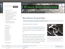 Tablet Screenshot of humanbodyengineer.wordpress.com