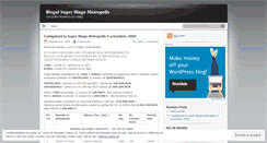 Desktop Screenshot of listasuperbingometropolis.wordpress.com
