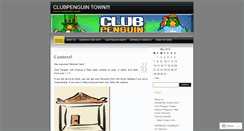 Desktop Screenshot of clubpenguinstown.wordpress.com