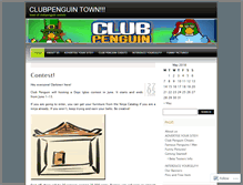 Tablet Screenshot of clubpenguinstown.wordpress.com