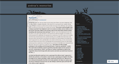 Desktop Screenshot of andreamoklebust.wordpress.com