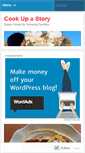 Mobile Screenshot of cookupastory.wordpress.com