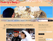 Tablet Screenshot of cookupastory.wordpress.com