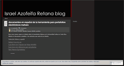 Desktop Screenshot of israelazofeifa.wordpress.com