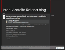 Tablet Screenshot of israelazofeifa.wordpress.com