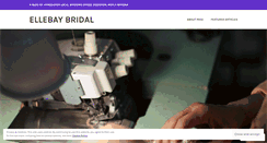 Desktop Screenshot of ellebay.wordpress.com