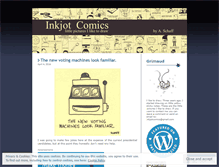 Tablet Screenshot of inkjot.wordpress.com