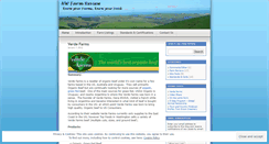 Desktop Screenshot of nwfarmreview.wordpress.com