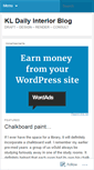 Mobile Screenshot of dailyinteriors.wordpress.com