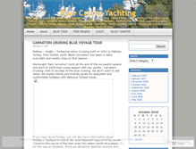 Tablet Screenshot of bluecruise.wordpress.com