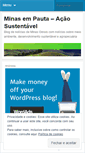 Mobile Screenshot of minasempauta2.wordpress.com