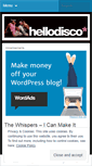 Mobile Screenshot of hellodisco.wordpress.com