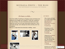 Tablet Screenshot of michaelaphoto.wordpress.com