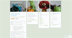 Desktop Screenshot of cakeprovocateur.wordpress.com