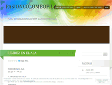 Tablet Screenshot of mundocolombofilo.wordpress.com