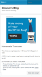 Mobile Screenshot of gtouser.wordpress.com