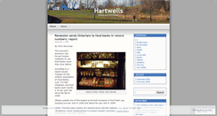 Desktop Screenshot of hartwellsottawa.wordpress.com