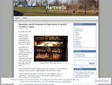 Tablet Screenshot of hartwellsottawa.wordpress.com