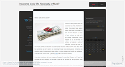 Desktop Screenshot of insuremeee.wordpress.com