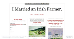 Desktop Screenshot of marriedanirishfarmer.wordpress.com