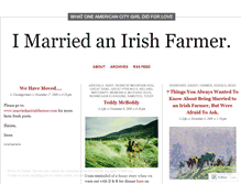 Tablet Screenshot of marriedanirishfarmer.wordpress.com