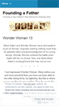 Mobile Screenshot of foundingafather.wordpress.com