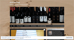 Desktop Screenshot of drink2that.wordpress.com