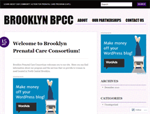 Tablet Screenshot of brooklynbpcc.wordpress.com