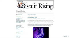 Desktop Screenshot of biscuitrising.wordpress.com