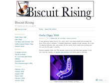 Tablet Screenshot of biscuitrising.wordpress.com