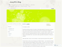 Tablet Screenshot of jessy90.wordpress.com