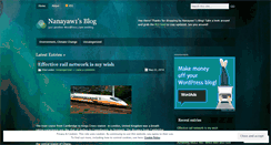 Desktop Screenshot of nanayaw1.wordpress.com