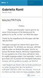 Mobile Screenshot of gabriellaranti.wordpress.com