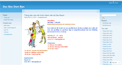 Desktop Screenshot of congdonghoalan.wordpress.com