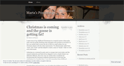 Desktop Screenshot of martasponderings.wordpress.com