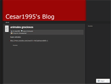 Tablet Screenshot of cesar1995.wordpress.com