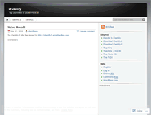 Tablet Screenshot of identifyapp.wordpress.com
