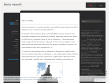 Tablet Screenshot of bhaworth.wordpress.com