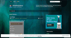 Desktop Screenshot of dvlottery2012.wordpress.com