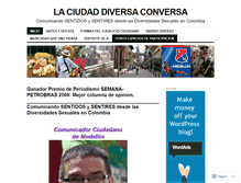 Tablet Screenshot of ciudadanogay.wordpress.com