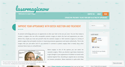 Desktop Screenshot of lasermagicnow.wordpress.com