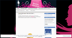 Desktop Screenshot of divinepassion44.wordpress.com