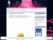 Tablet Screenshot of divinepassion44.wordpress.com
